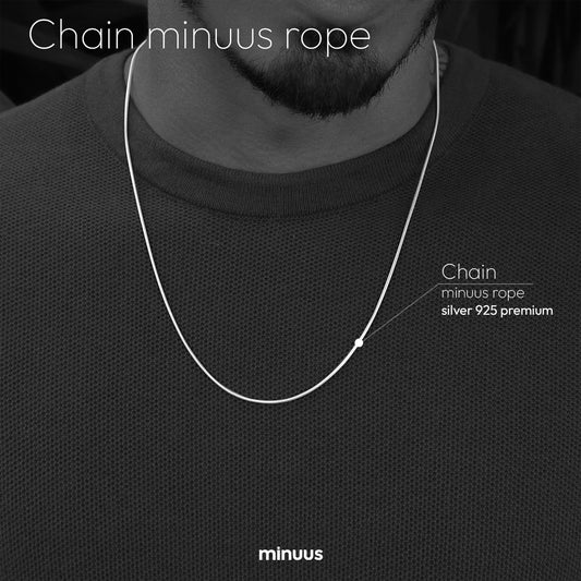 Chain minuus rope